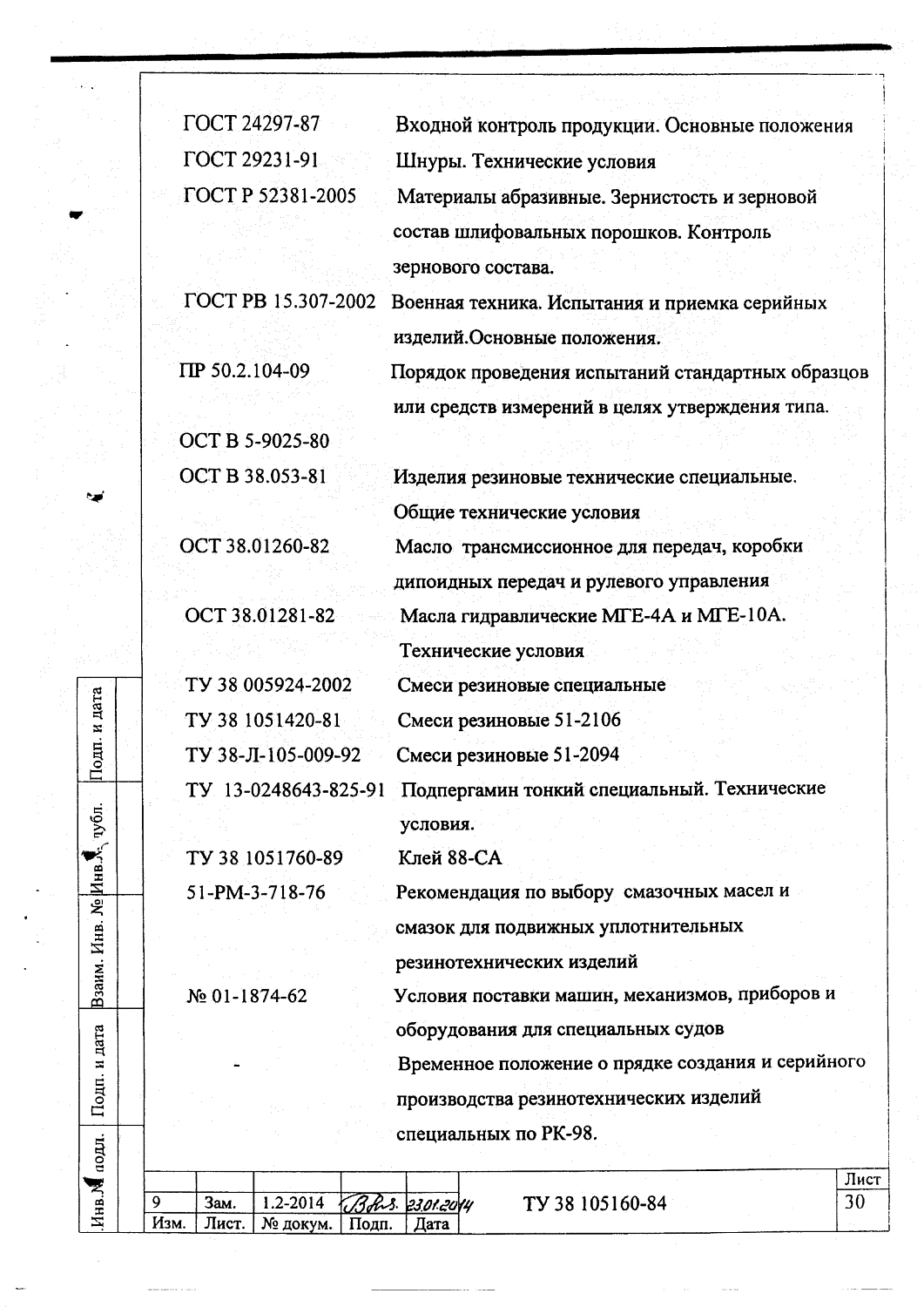 ТУ 38 105160-84